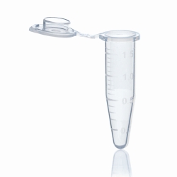 Picture of Reaction tubes with attached lid, PP, BIO-CERT&reg; PCR QUALITY