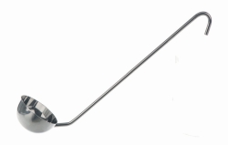 Picture of Ladles, stainless steel, round handle