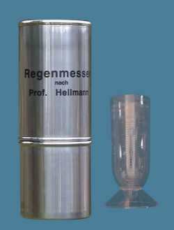 Picture of Rain gauge Prof. Hellmann, stainless steel