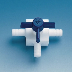 Picture of Three-way stopcocks, PTFE