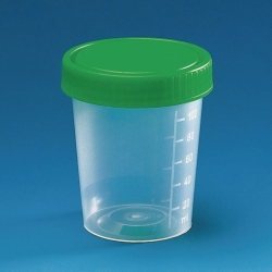 Picture of Multi-purpose beakers, PP, with screw cap, PE