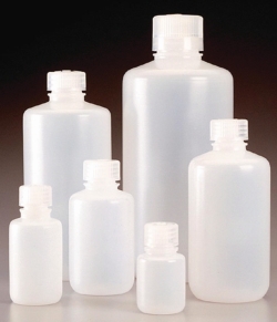 Picture of Narrow-mouth bottles Nalgene&trade; Economy, HDPE, with screw cap, PP