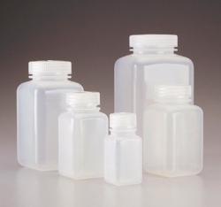 Picture of Square bottles, wide mouth Nalgene&trade;, PPCO, with screw cap, PP