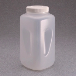 Picture of Square bottles, wide mouth Nalgene&trade;, PPCO, with screw cap, PP