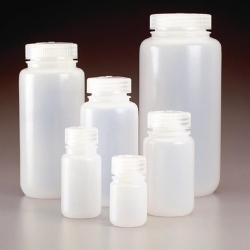 Image Wide-mouth bottle Nalgene&trade; Economy, HDPE, with screw cap, PP