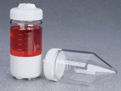 Picture of Centrifuge bottles Nalgene &trade;, PC, with conical bottom