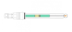 Picture of pH combination electrodes with gel electrolyte