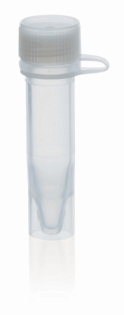 Picture of Micro tubes, PP, with attached screw cap, PE, with sealing cone