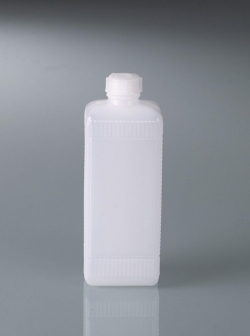 Picture of Square bottles with screw cap, HDPE