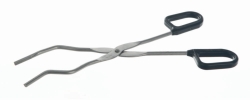 Picture of Crucible tongs, stainless steel, with plastic handle