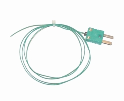 Picture of Thermocouple, thermocouple Type K, fibre glass insulated