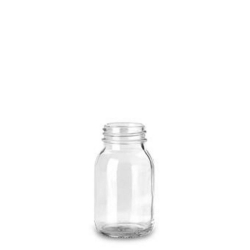 Picture of Wide-mouth bottles without closure, soda-lime glass