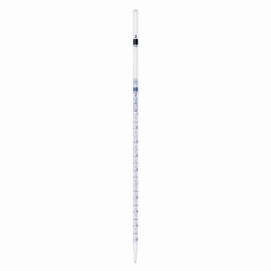 Picture of Graduated pipettes, Soda-lime glass, class AS, blue graduation, type 2