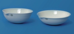 Picture of LLG-Evaporating dishes with round bottom, porcelain, medium form