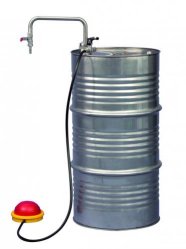 Picture of Solvent pump foot operated, with flexible tubing