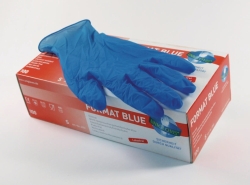 Picture of Disposable Gloves Format Blue, Nitrile