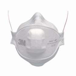 Picture of Respirators with 2-Way-Protection Aura&trade; 1883<sup>+</sup>, Folding Masks