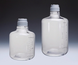 Picture of Narrow neck aspirator bottle Nalgene&trade;, clear, PC with screw cap, PP