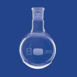 Image Round bottom flasks with conical ground joint, DURAN<sup>&reg;</sup>