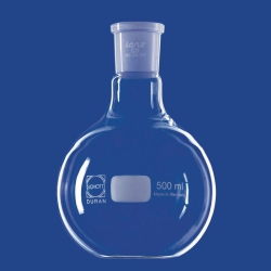 Picture of Flat bottom flasks with conical ground joint, DURAN<sup>&reg;</sup>