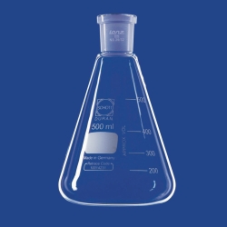 Picture of Erlenmeyer flasks with ground joint, DURAN<sup>&reg;</sup>