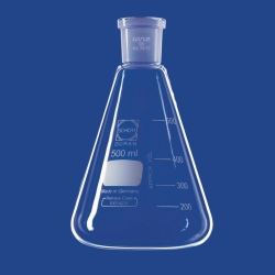 Bild von Erlenmeyer flasks with ground joint, DURAN<sup>&reg;</sup>