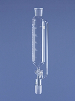 Immagine Dropping funnels, cylindrical, with pressure equalizing tube, borosilicate glass 3.3