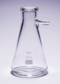 Picture of Flasks, B&uuml;chner, plain side-arm, Pyrex<sup>&reg;</sup>