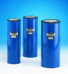 Picture of Dewar flasks, cylindrical, for CO<sub>2</sub> and LN<sub>2</sub>