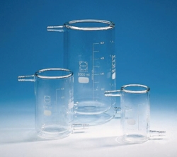 Imagen Beakers, glass, jacketed, type T