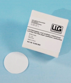 Picture of LLG-Filter papers, qualitative, circles, medium fast