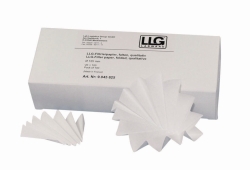 Picture of LLG-Filter papers, qualitative, folded filters, medium fast