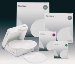 Picture of Filter paper, Grade 389, white spot, quantitative, circles