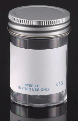 Picture of LLG-Sample containers, PS, with metal cap, sterile