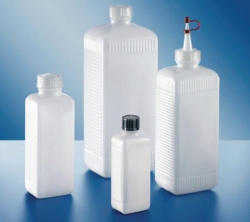 Obraz Square bottles without closure, HDPE, series 310