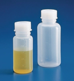 Picture of Bottles, wide-mouth, PE, graduated