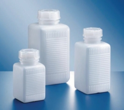 Imagen Wide-mouth square bottles without closure series 310, HDPE