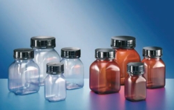 Picture of Square wide-mouth containers without closure, series 310, PVC