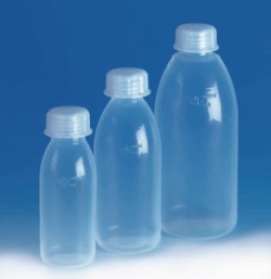 Bild von Wide-mouth bottles with screw thread, PFA