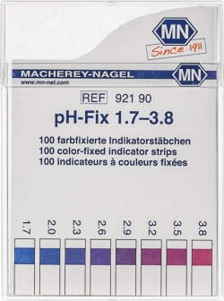 Picture of pH-Fix indicator strips, special