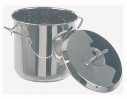 Picture of Laboratory pots (baths) with lid