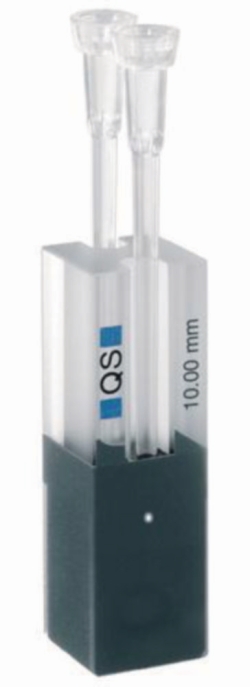 Picture of Ultra micro cells for absorption measurement, UV-range, quartz glass High Performance