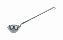 Picture of Ladle scoops, flat handle, 18/10 steel