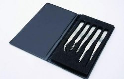 Obraz High Precision Tweezer kit, 5-parts, stainless steel