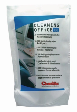 Afbeelding Cleaning Office, technical cleaning cloths with alcohol