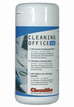 Immagine Cleaning Office, technical cleaning cloths with alcohol