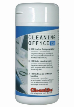 Afbeelding Cleaning Office, technical cleaning cloths with alcohol