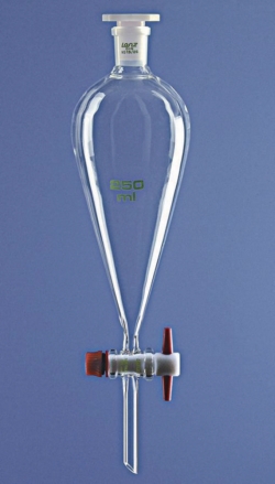 Picture of Separating funnels acc. to Squibb, borosilicate glass 3.3