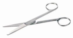 Imagen Dressing scissors, stainless steel, straight