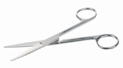 Picture of Dressing scissors, stainless steel, straight